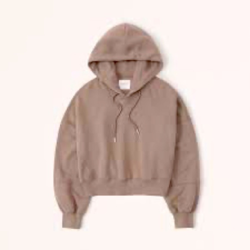 Abercrombie & Fitch Essential Mini Sunday Hoodie S Brown